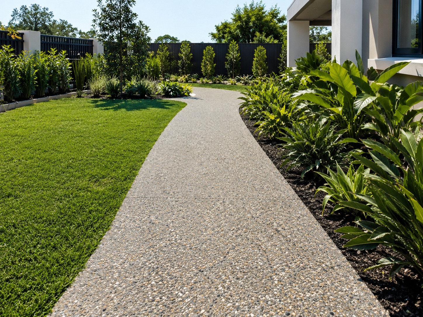 perth aggregate mix driveway