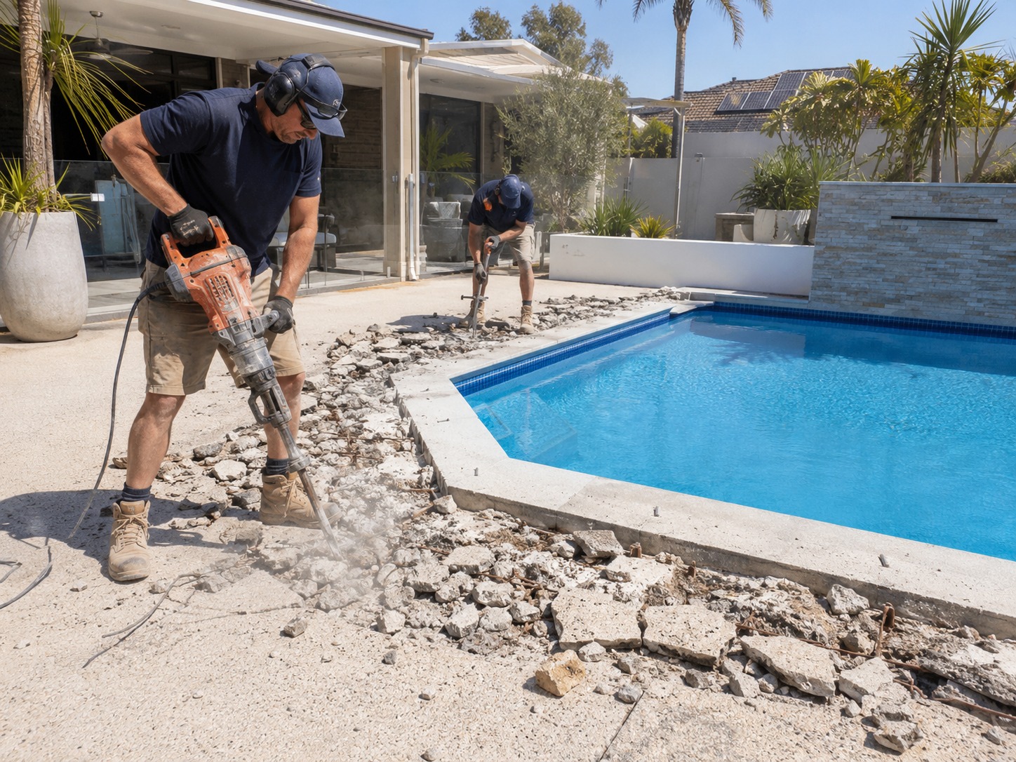pool surround removal in perth